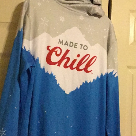 New One Piece Coors Light Pajama - Picture 13 of 15